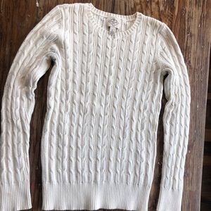 Cream Long Sweater
